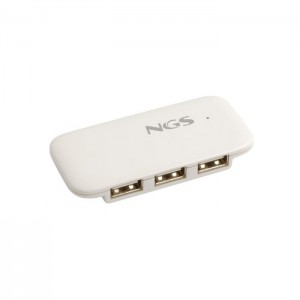 NGS HUB USB 2.0 4 Portas White 